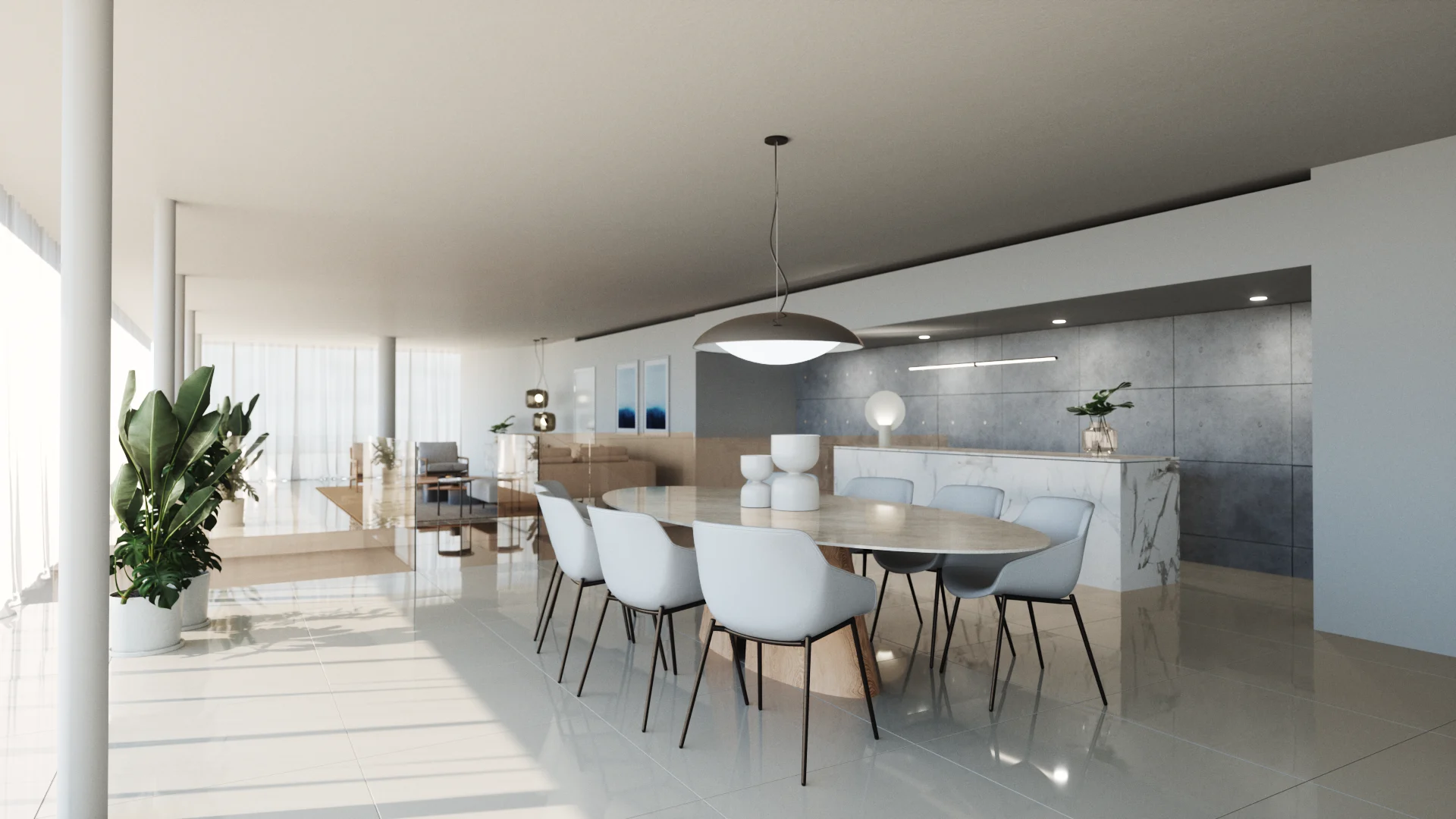 Leblon Apartments — architectural visualization 8