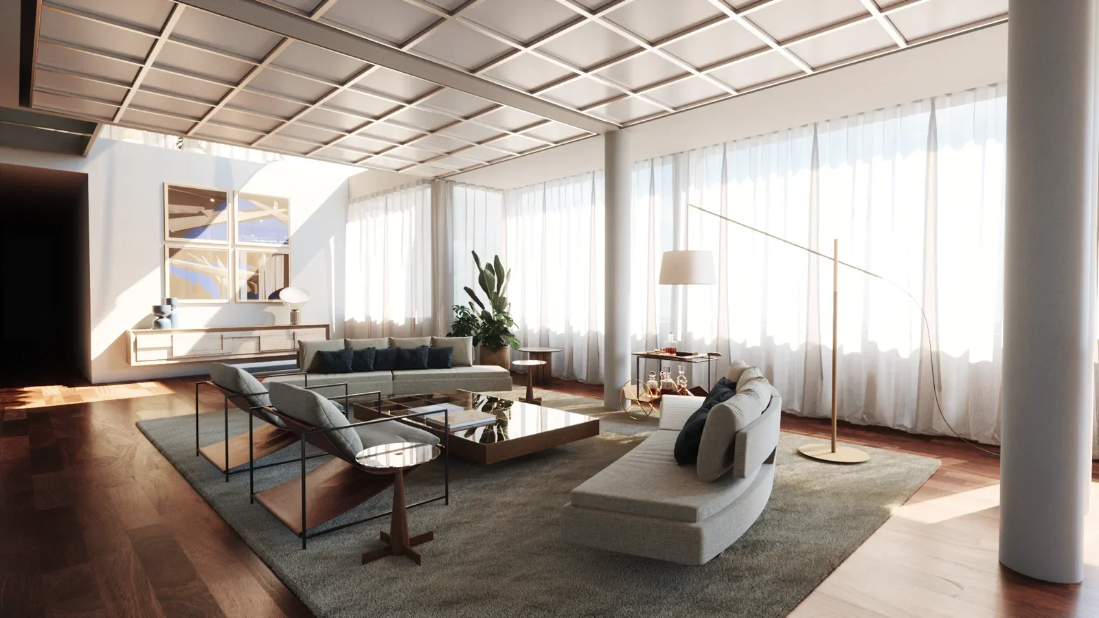Leblon Apartments — architectural visualization 1