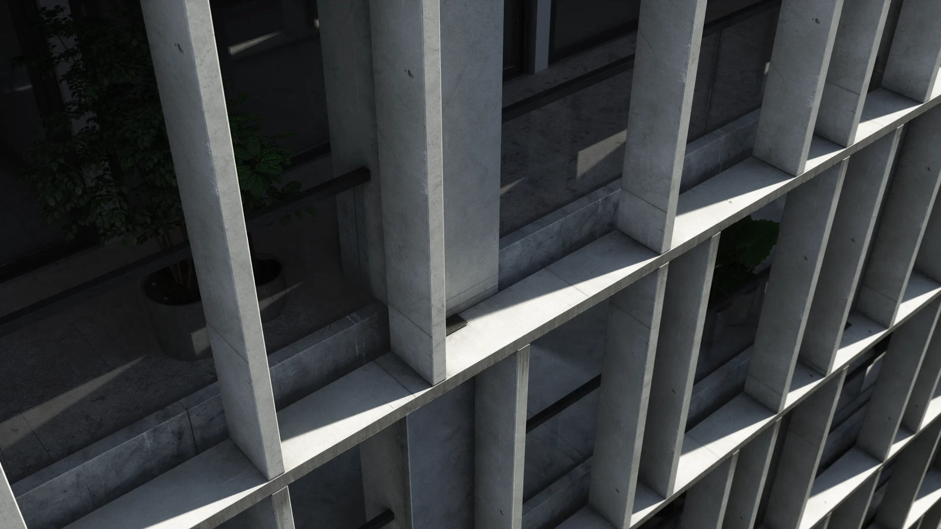 Maipu 232 — façade, 3D visualization