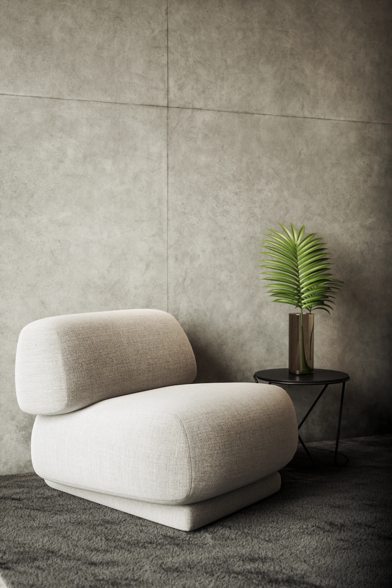 Mine Migueletes — lobby, 3D visualization